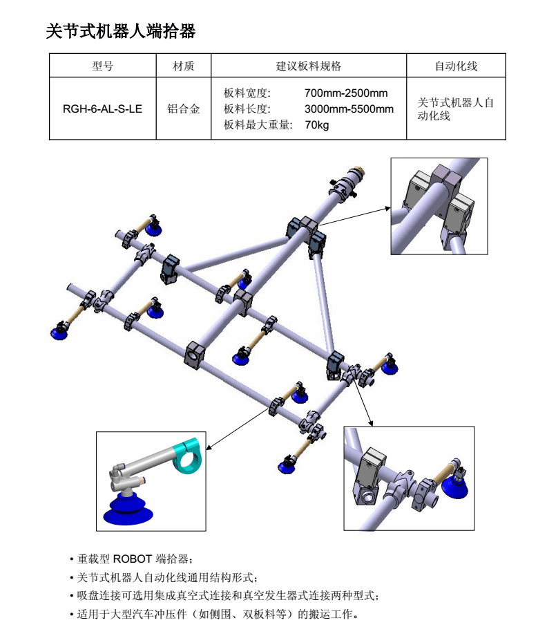 关节式机器人端拾器